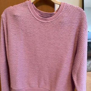 Marine Layer Birdseye Sweater in Orchid Petal NWOT